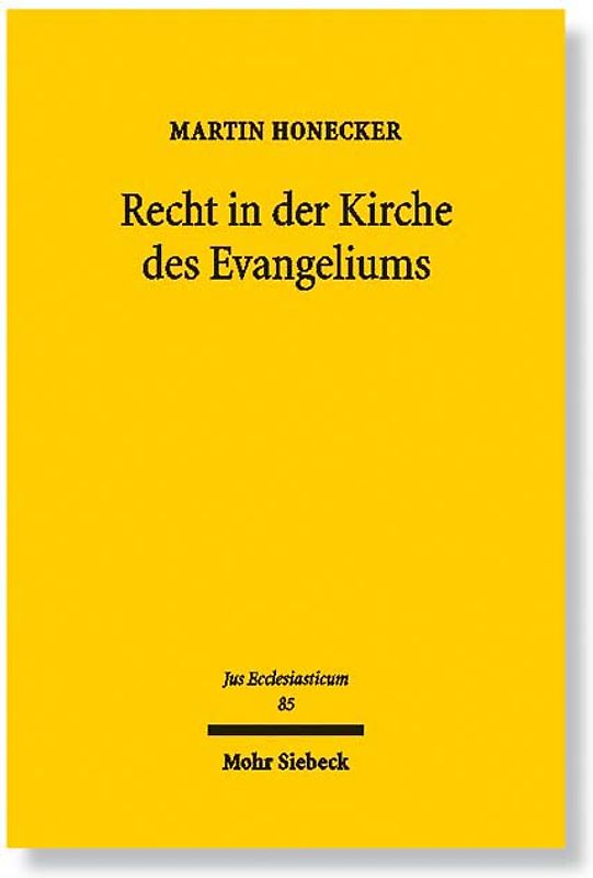 Recht in der Kirche des Evangeliums