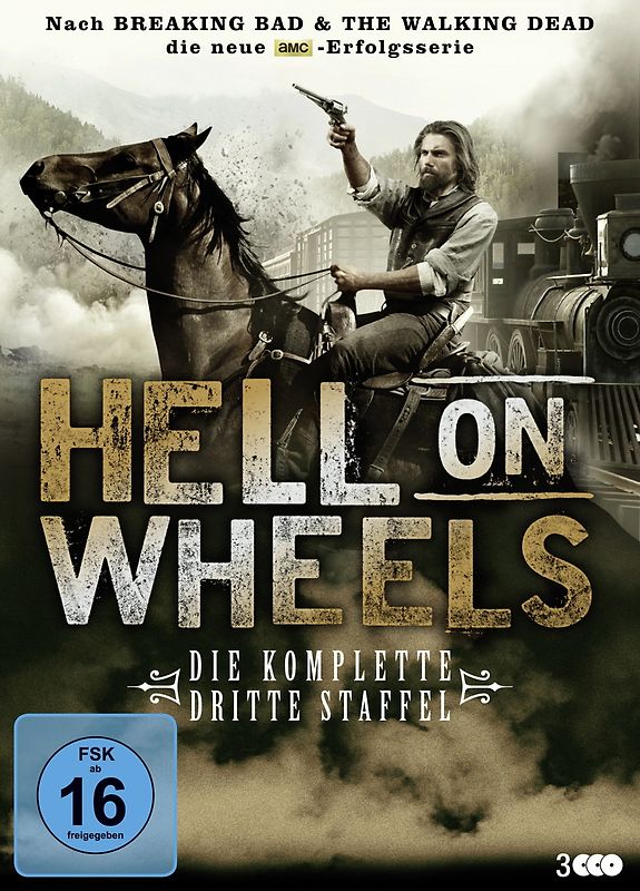 Hell On Wheels-Die Komplette 3.Staffel DVD