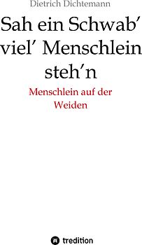 Sah ein Schwab' viel' Menschlein steh'n