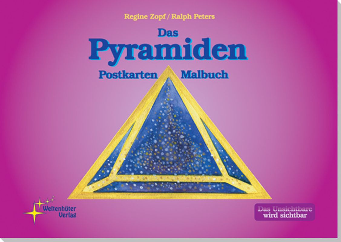 Das Pyramiden-Postkarten-Malbuch