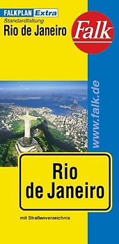 Falk Stadtplan Extra Rio de Janeira