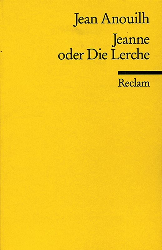 Jeanne oder Die Lerche