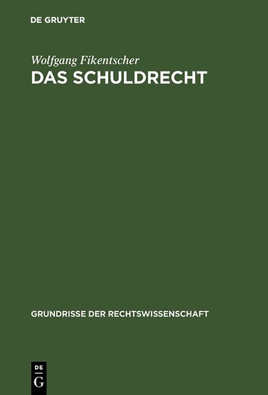 Das Schuldrecht