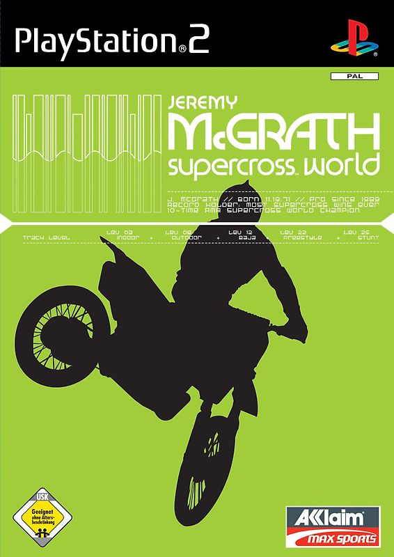 Jeremy McGrath Supercross World PlayStation 2