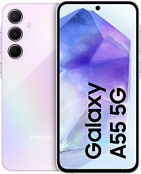 Image of Samsung Galaxy A55 5G Dual SIM 256GB awesome lilac (Refurbished)