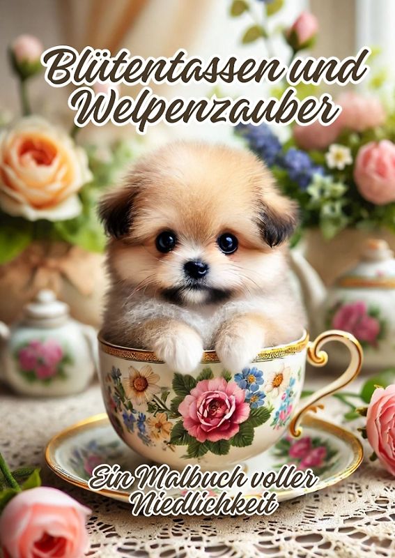 Blütentassen und Welpenzauber