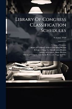 Library Of Congress Classification Schedules