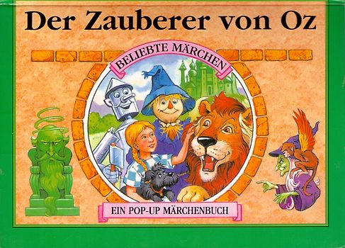 Beliebte Märchen Pop-up-Bücher. Rotkäppchen, Pinocchio, Peter Pan, Der Zauberer von Oz