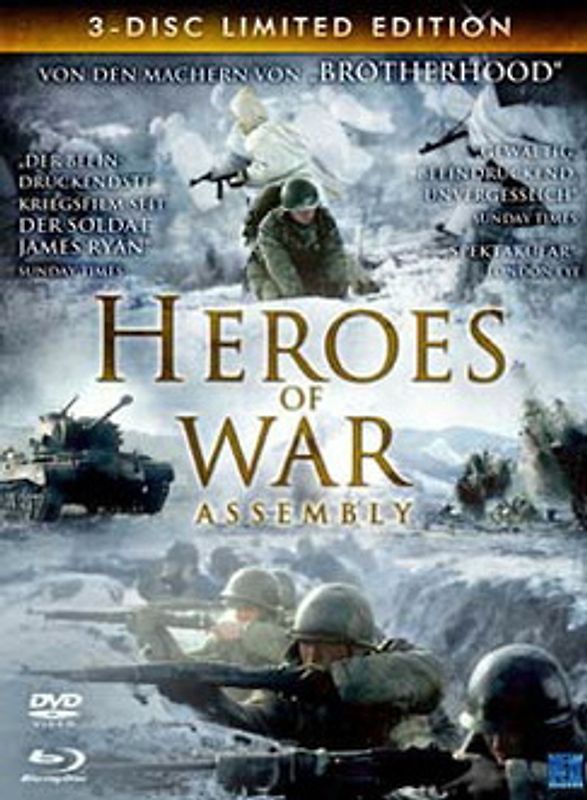 Heroes of War - Assembly - Limited Edition (2 DVDs+1 BR) (Mediabook) DVD