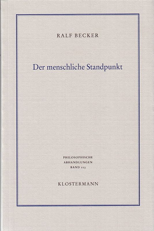 Der menschliche Standpunkt