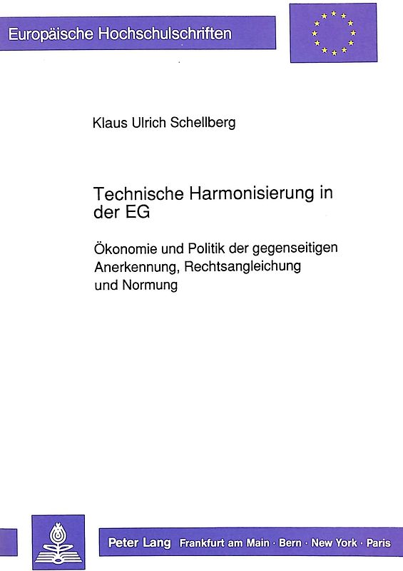 Technische Harmonisierung in der EG