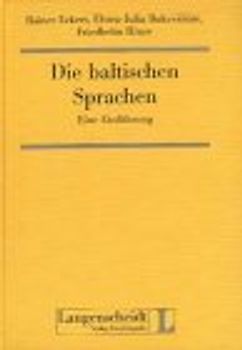 Die baltischen Sprachen. Eine Einführung