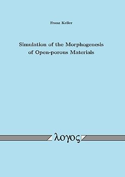 Simulation of the Morphogenesis of Open--porous Materials