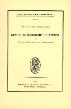 Kunsttheoretische Schriften IX und X im Reprint der Erstausgabe