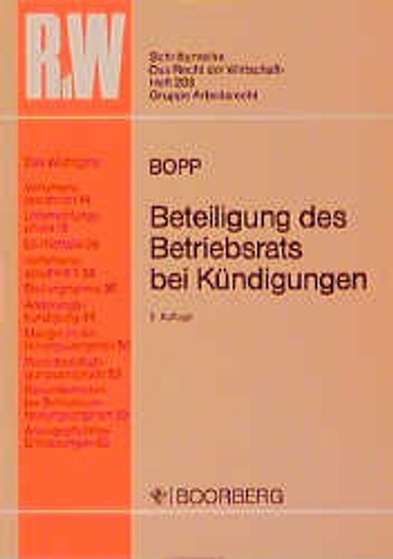 Beteiligung des Betriebsrats bei Kündigungen