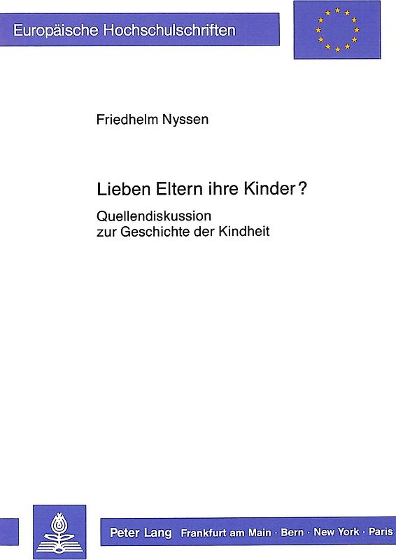 Lieben Eltern ihre Kinder?