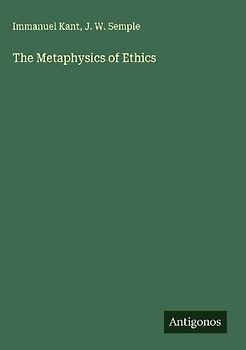 The Metaphysics of Ethics