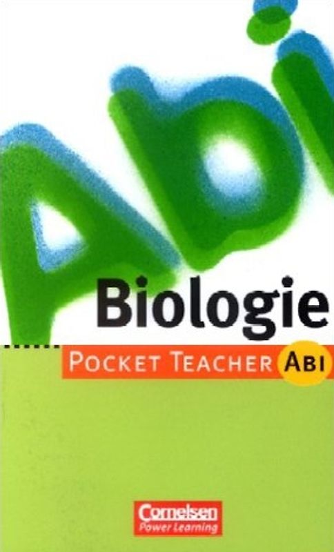 Pocket Teacher Abi. Sekundarstufe II -Bisherige Ausgabe / Biologie