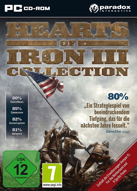Hearts of Iron III Collection PC Spiele