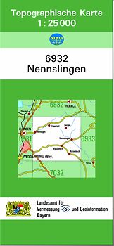 TK25 6932 Nennslingen