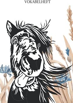 Vokabelheft: Vokabelheft Pferd, 60 Seiten mit je 2 Spalten, A5
