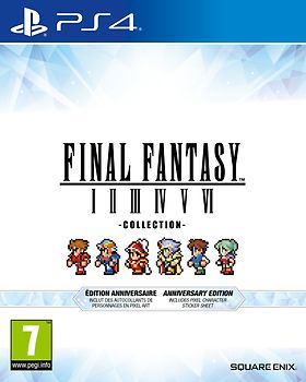 Final Fantasy I-VI Collection [Anniversary Edition, EU Import] PlayStation 4