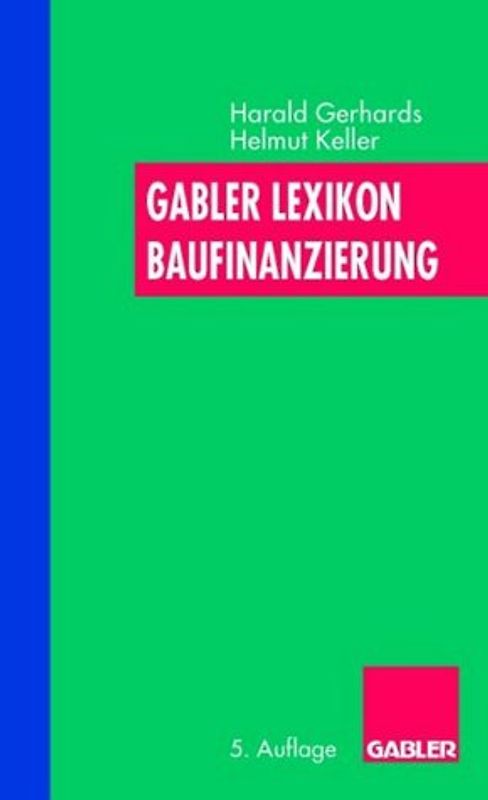 Gabler Lexikon Baufinanzierung