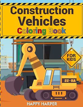 Construction Vehicles Coloring