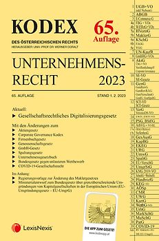 KODEX Unternehmensrecht 2023 - inkl. App
