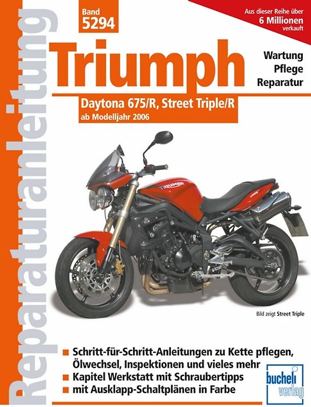Triumph Daytona 675/R, Street Triple/R