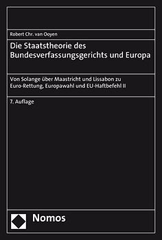 Die Staatstheorie des Bundesverfassungsgerichts und Europa