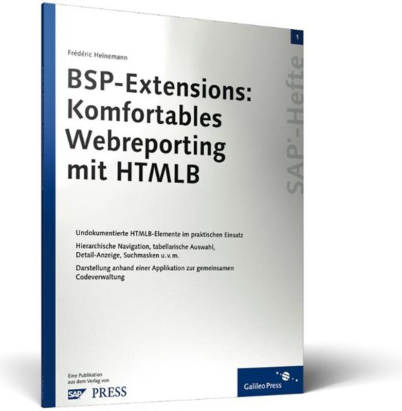 BSP-Extensions: Komfortables Webreporting mit HTMLB