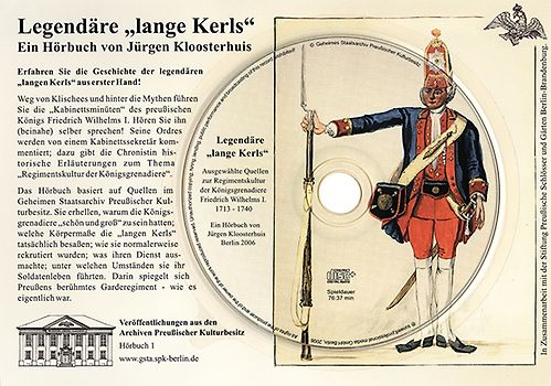 Legendäre "lange Kerls". Ein Hörbuch von Jürgen Kloosterhuis
