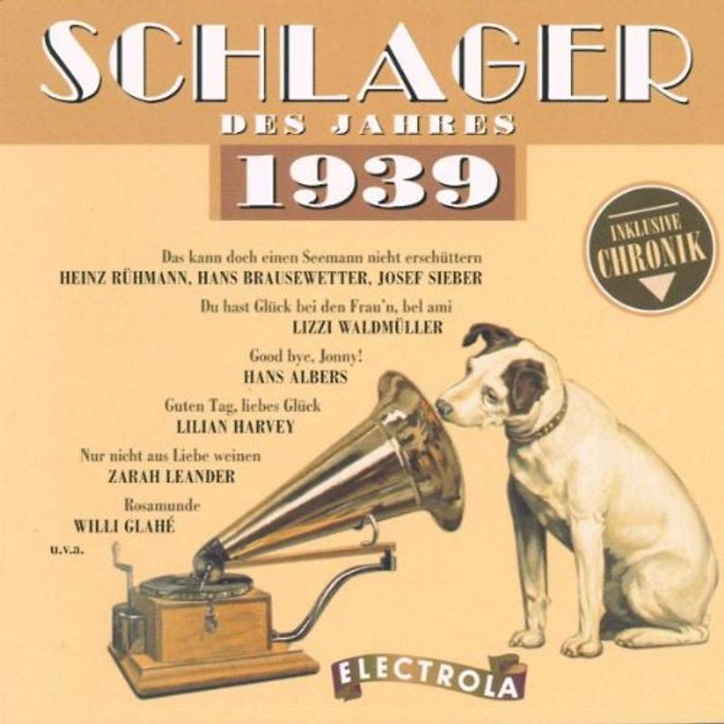 Various - Schlager des Jahres 1939