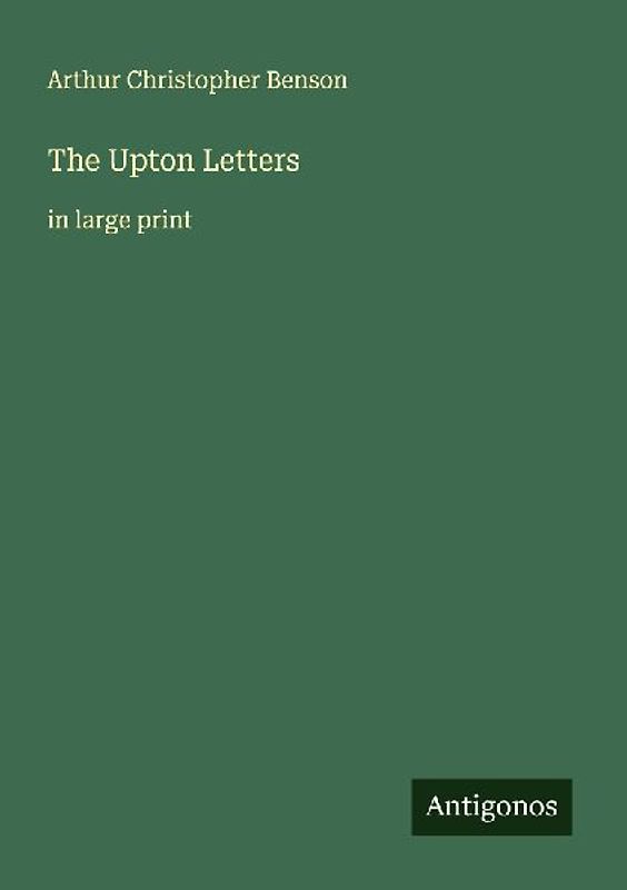The Upton Letters