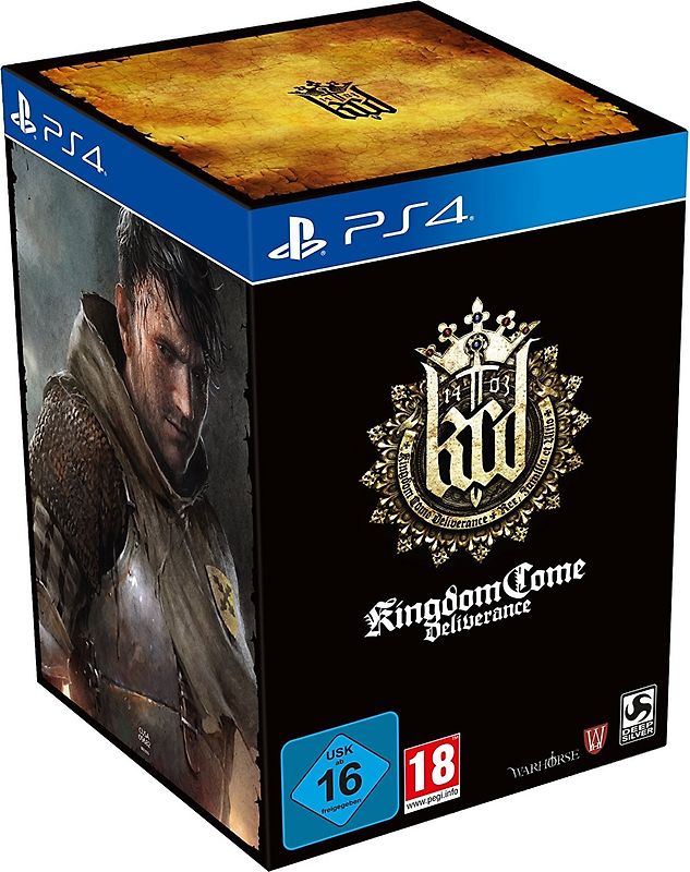 Kingdom Come: Deliverance [Collector's Edition inkl. Figur, Steelbook, Artbook, Soundtrack, Stoffkarte] PlayStation 4
