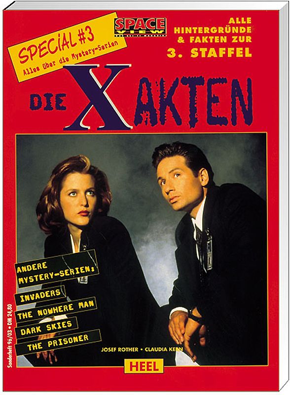 Die X-Akten. Alle Hintergründe & Fakten zur 3. Staffel und anderen Mystery-Serien, Space View Special Nr. 3