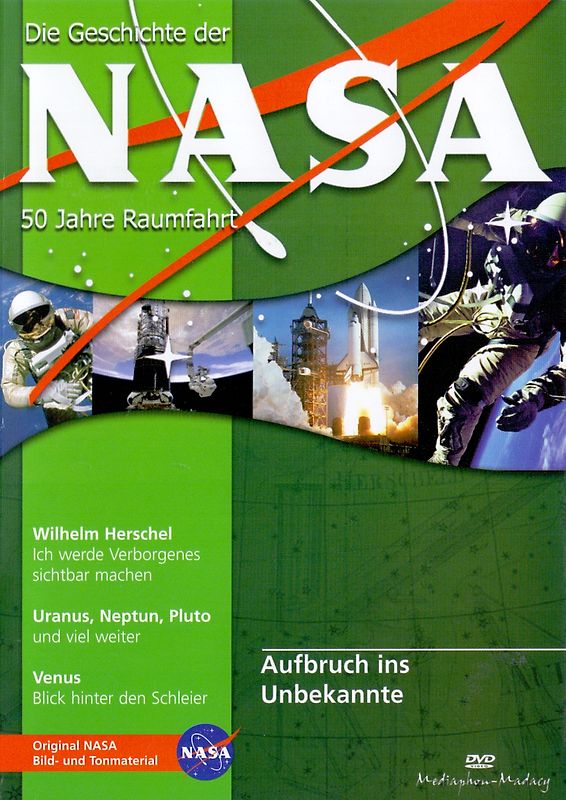 Die Geschichte der NASA: 50 Jahre Raumfahrt - Aufbruch ins Unbekannte DVD