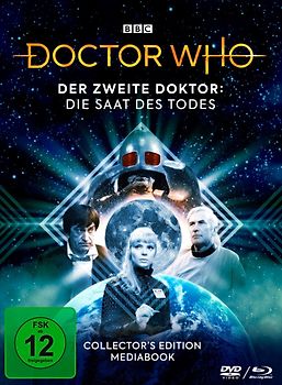 Doctor Who - Der zweite Doktor: Die Saat des Todes (Collector's Edition Mediabook, + 2 DVDs) Blu-ray Disc
