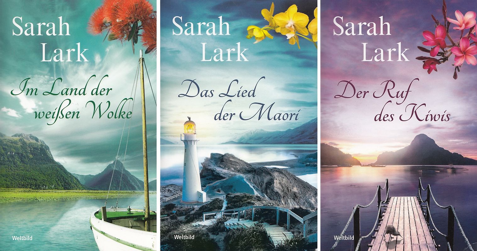 Die Weiße-Wolken-Trilogie: Im Land der weißen Wolke / Das Lied der Maori / Der Ruf des Kiwis - Sarah Lark [3 Bände, Taschenbuch, Weltbild]