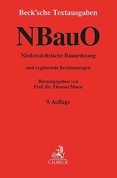 Niedersächsische Bauordnung. NBauO