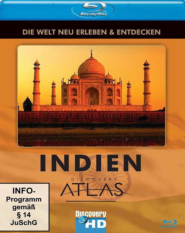 Indien - Discovery Atlas [Blu-ray] Blu-ray Disc