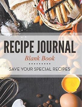 Recipe Journal Blank Book