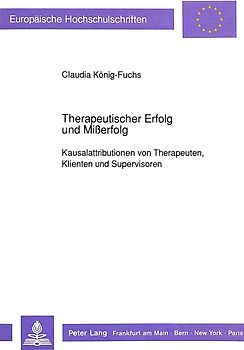Therapeutischer Erfolg und Mißerfolg