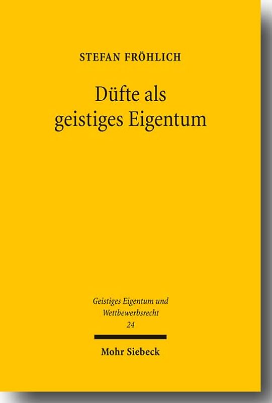 Düfte als geistiges Eigentum
