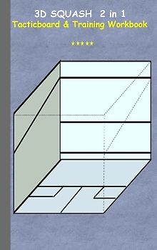 3D Squash 2 in 1 Tacticboard and Training Workbook