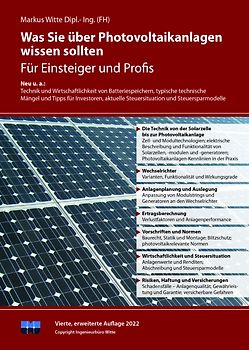Was Sie über Photovoltaikanlagen wissen sollten