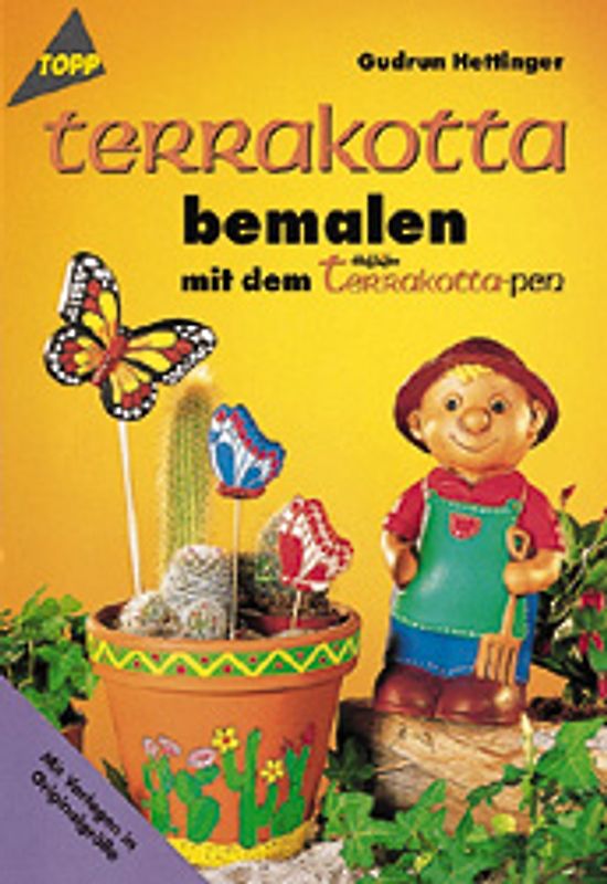 Terrakotta bemalen mit Terrakotta Pen