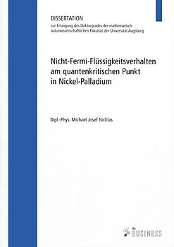 Nicht-Fermi-Flüssigkeitsverhalten am quantenkritischen Punkt in Nickel-Palladium