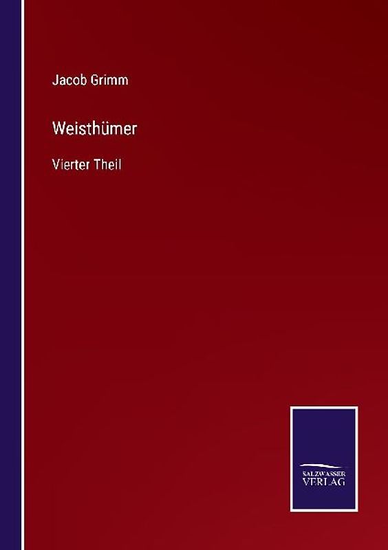 Weisthümer